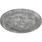Ekena Millwork Luton Ceiling Medallion (Fits Canopies up to 1 1/8"), 15 3/4"OD x 5/8"P, Ultra Pure White Crackle CM16LUUWC - alternate 2